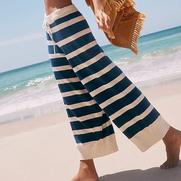 [SOLD] FREE PEOPLE Beach Roberta Sweater Knit Pants Size S - Picture 7 of 8